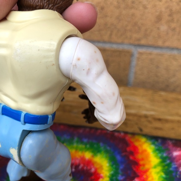 The Real Ghostbusters 1989 The Wolfman vintage action figure 80s kid 1980s retro - Picture 8 of 10